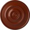 Ekena Millwork Traditional Reece Ceiling Medallion (Fits Canopies up to 5 7/8"), 24 3/8"OD x 1 1/8"P, Firebrick CM24REFIF - alternate 1